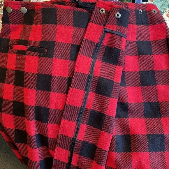 Pendleton Buffalo Plaid Wrap Skirt - Picture 7 of 8